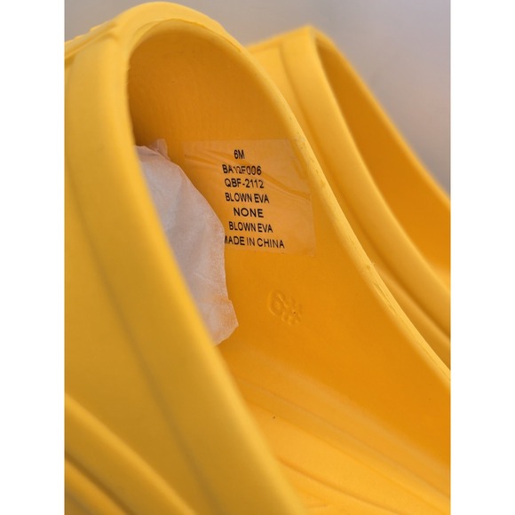 BASS OUTDOOR Men's Comfy Field Slide Slipper - SIZE M5 W6 - OLD GOLD - Picture 6 of 13